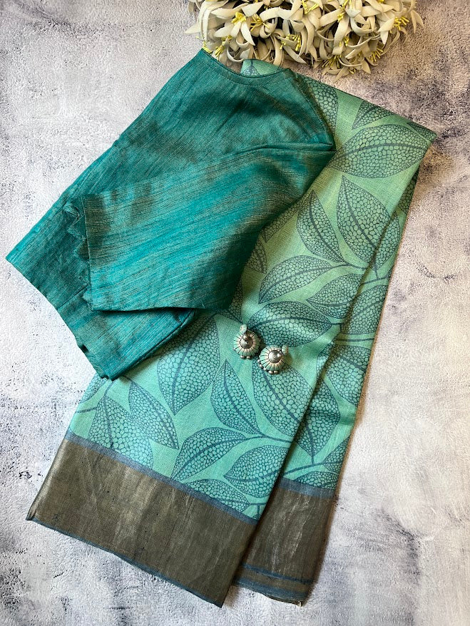 Maya foliage saree