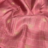 Charita dusty pink kanchi silk saree