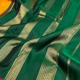 Mohana twin border kanchipuram silk saree