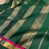 Mohana twin border kanchipuram silk saree