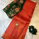 Sumangala brocade kanchipuram silk saree