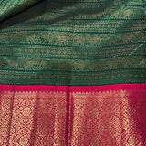 Haathee kanchipuram silk fabric