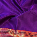 Kimaya plain silk saree