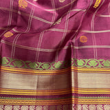 Kimaya checked silk saree