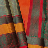 Kimaya lines silk saree green