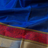 Kimaya peacock border silk saree