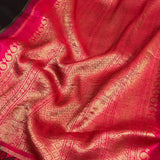 Kalpataru kamadhenu kalamkari silk saree