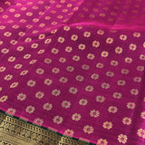 Sumangala meenakari Kanchipuram silk saree