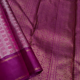 Tejasvi mayil chakram Kanchipuram silk saree