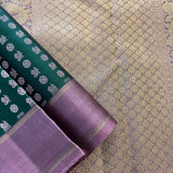 Tejasvi mayil chakram Kanchipuram silk saree