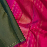 Lavanyam contrast kanchipuram silk saree