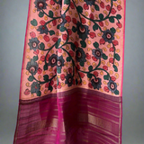 Kalamkari Kanchi silk dupatta