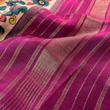 Kalamkari Kanchi silk dupatta