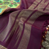 Kalamkari korvai silk dupatta