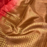 Striped border handloom tussar saree