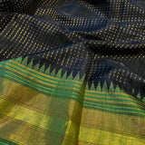 Zari woven handloom silk