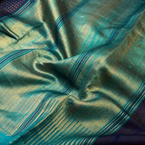 Zari woven handloom silk