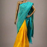 Ranya mayil chakram kanchipuram silk saree