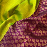 Ranya mayil chakram kanchipuram silk saree