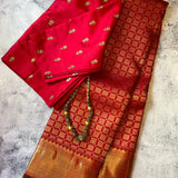 Sumangala multidesign kanchipuram silk saree