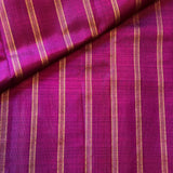 Vertical lines kanchipuram silk yardage