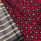 Anagha striped kanchipuram silk saree