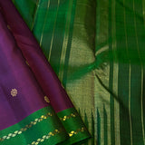 Vera twin border kanchipuram silk saree