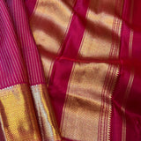 Sumangala striped kanchipuram silk saree