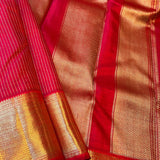 Sumangala striped kanchipuram silk saree