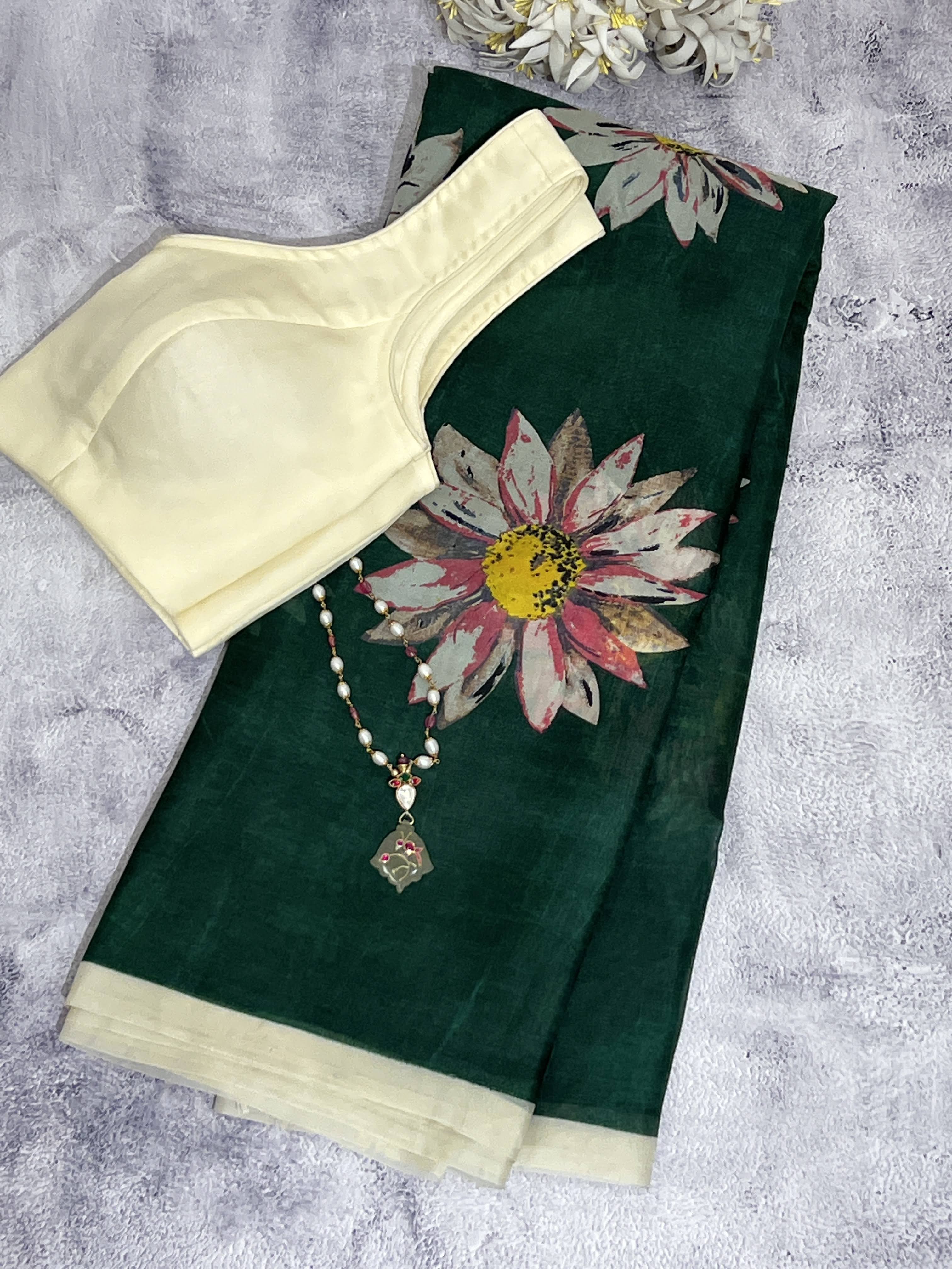 Nisha sunflower saree