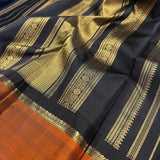 Mohana tricolour kanchipuram silk saree