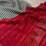 Mila geometric Kanchi silk dupatta