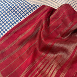 Mila geometric Kanchi silk dupatta