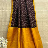 Mila bandhani print Kanchi silk dupatta