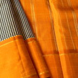 Mohana chessboard kanchi silk saree