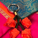 Silk key chains