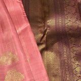 Twin peacock border kanchipuram silk saree