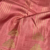 Twin peacock border kanchipuram silk saree