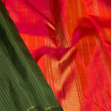 Alani striped kanchi silk saree