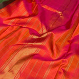 Alani striped kanchi silk saree