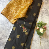 Vera kolam kanchipuram silk saree