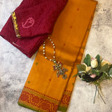 Kimaya small border silk saree