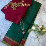 Kimaya small border silk saree