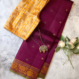 Kimaya small border silk saree