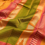 Kimaya striped border silk saree