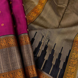 Kimaya intricate border silk saree