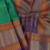 Kimaya intricate border silk saree