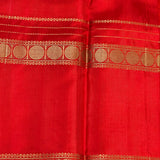 Kimaya long border checked silk saree