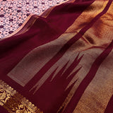 Mila korvai printed kanchi silk dupatta