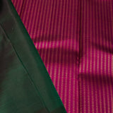 Colour block kanchipuram silk saree